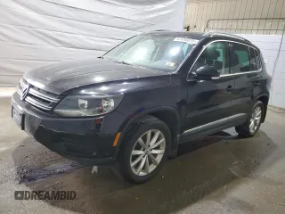 2017 Volkswagen Tiguan Wolfsburg Edition with VIN WVGSV7AX0HW502932, listed as a Copart auction lot 61498075 with 133,479 mi miles and Clean title. Bid and sale history available at DreamBid. Image 1.