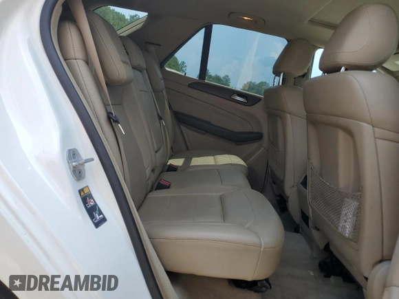 2015 Mercedes-Benz M 350 with VIN 4JGDA5JB2FA588896, listed as a Copart auction lot 62105315 with 91,992 mi miles and Salvage title. Bid and sale history available at DreamBid. Image 11.