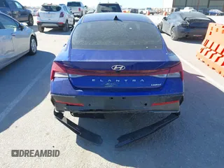 2024 Hyundai Elantra Limited z VIN KMHLP4DG1RU707164, wystawiony jako IAAI lot #41694469 z przebiegiem 11 298 mil mil oraz . Historia ofert i sprzedaży dostępna na DreamBid. Obrazek 16.