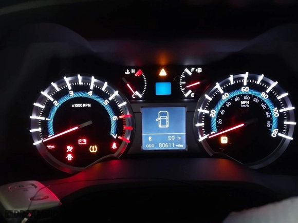 2016 Toyota 4Runner Limited with VIN JTEBU5JR7G5326541, listed as a IAAI auction lot 41729086 with 80,611 mi miles. Bid and sale history available at carsss.com. Image 7.
