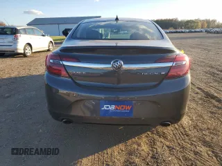 2014 Buick Regal with VIN 2G4GK5EX5E9217404, listed as a Copart auction lot 79680124 with 144,465 mi miles and Salvage Title. Bid and sale history available at carsss.com. Image 6.
