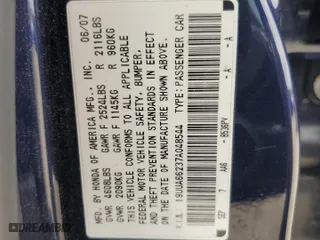 2007 Acura TL with VIN 19UUA66237A048544, listed as a Copart auction lot 71244884 with 0 mi miles and Salvage Title. Bid and sale history available at carsss.com. Image 14.