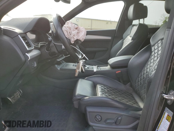 2019 Audi SQ5 Premium Plus with VIN WA1B4AFY6K2007309, listed as a Copart auction lot 54629005 with 71,231 mi miles and Salvage Title. Bid and sale history available at DreamBid. Image 7.