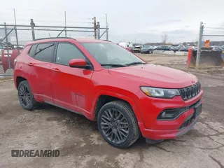 2023 Jeep Compass Limited with VIN 3C4NJDCN3PT543972, listed as a IAAI auction lot 41512777 with 45,464 mi miles and . Bid and sale history available at carsss.com. Image 1.
