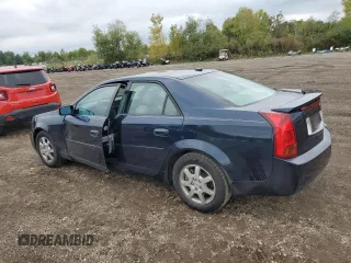 2007 Cadillac CTS with VIN 1G6DM57T470105320, listed as a Copart auction lot 73967314 with 73,551 mi miles and Salvage Title. Bid and sale history available at carsss.com. Image 2.