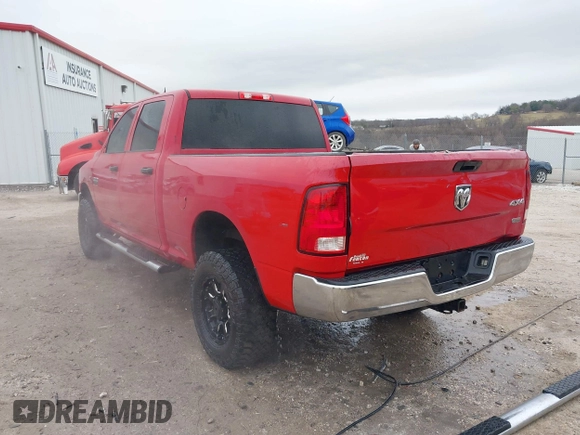 2011 Ram 2500 Big Horn with VIN 3D7UT2CL1BG637896, listed as a IAAI auction lot 41515545 with 255,954 mi miles. Bid and sale history available at carsss.com. Image 3.