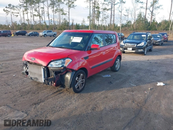 2010 Kia Soul + with VIN KNDJT2A22A7148571, listed as a IAAI auction lot 41354656 with 266,648 mi miles and . Bid and sale history available at DreamBid. Image 2.