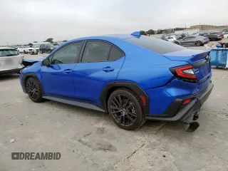 2023 Subaru WRX Premium with VIN JF1VBAH62P8807393, listed as a Copart auction lot 58950245 with 20,639 mi miles and Salvage title. Bid and sale history available at DreamBid. Image 2.