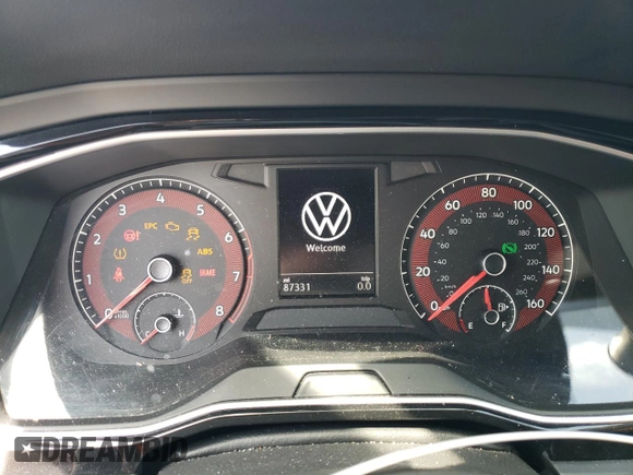 2021 Volkswagen Jetta S with VIN 3VWC57BU5MM017822, listed as a Copart auction lot 57258095 with 87,331 mi miles and Salvage title. Bid and sale history available at DreamBid. Image 9.