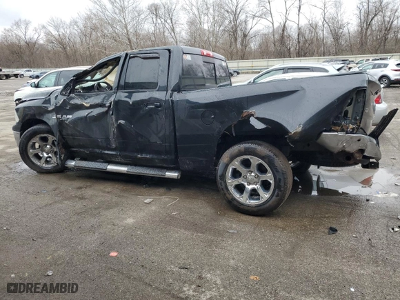 2009 Dodge Ram 1500 SLT with VIN 1D3HV18T59S704891, listed as a Copart auction lot 49258715 with 153,927 mi miles and Salvage Title. Bid and sale history available at carsss.com. Image 2.