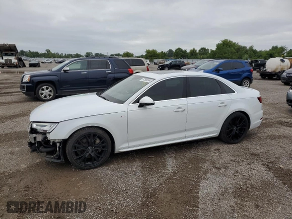 2019 Audi A4 Prestige with VIN WAUFNAF4XKA009696, listed as a Copart auction lot 67806564 with 118,352 mi miles and Clean Title. Bid and sale history available at carsss.com. Image 1.