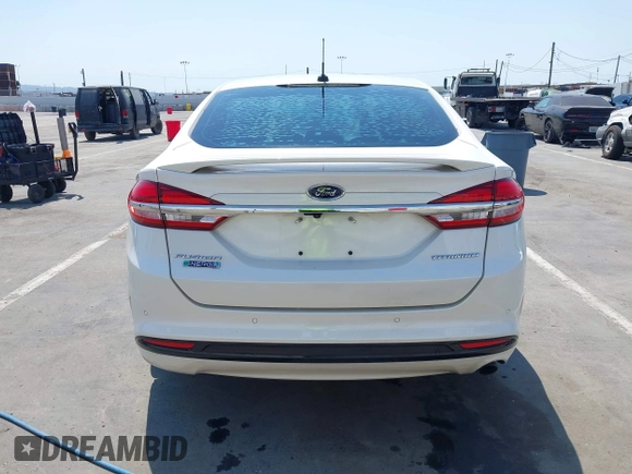 2017 Ford Fusion Titanium with VIN 3FA6P0SU7HR264615, listed as a IAAI auction lot 42747242 with 196,483 mi miles and . Bid and sale history available at DreamBid. Image 17.
