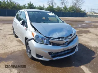 2012 Toyota Yaris L with VIN JTDKTUD32CD527322, listed as a IAAI auction lot 42053644 with 115,444 mi miles and . Bid and sale history available at carsss.com. Image 6.