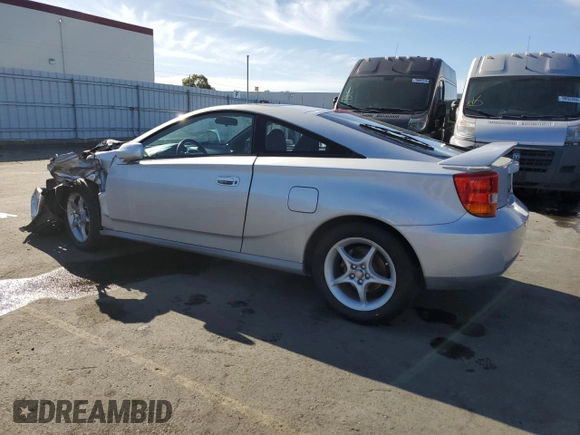 2002 Toyota Celica GTS with VIN JTDDY32T320060702, listed as a Copart auction lot 81508354 with 214,998 mi miles and Salvage Title. Bid and sale history available at carsss.com. Image 2.