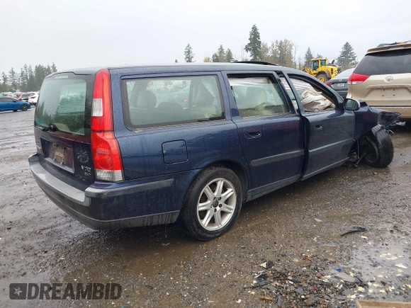 2002 Volvo V70 with VIN YV1SW58D921186348, listed as a IAAI auction lot 40729522 with 159,385 mi miles and . Bid and sale history available at DreamBid. Image 4.