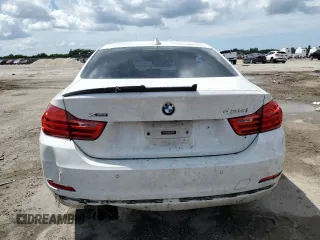 2014 BMW 4 Series 428i xDrive with VIN WBA3N5C52EK197054, listed as a Copart auction lot 71804204 with 168,035 mi miles and Salvage title. Bid and sale history available at DreamBid. Image 6.