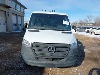 2023 Mercedes-Benz Sprinter Cargo with VIN W1Y4KBHY5PT132726, listed as a IAAI auction lot 41543207 with 23,052 mi miles and . Bid and sale history available at carsss.com. Image 12.