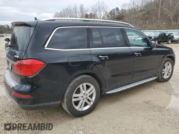 2015 Mercedes-Benz GL-Class GL 450 with VIN 4JGDF6EE3FA483957, listed as a Copart auction lot 82312843 with 110,427 mi miles. Bid and sale history available at carsss.com. Image 3.