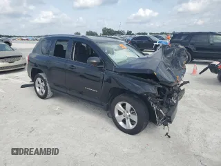 2012 Jeep Compass Sport with VIN 1C4NJCBA6CD692370, listed as a Copart auction lot 50291495 with 0 mi miles and Salvage Title. Bid and sale history available at carsss.com. Image 4.