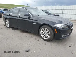 2015 BMW 5 Series 528i xDrive with VIN WBA5A7C50FD626942, listed as a Copart auction lot 60489775 with 95,375 mi miles and Clean title. Bid and sale history available at DreamBid. Image 4.