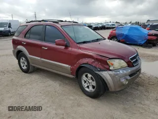 2005 Kia Sorento LX with VIN KNDJD733655498495, listed as a Copart auction lot 78982324 with 160,919 mi miles and Salvage Title. Bid and sale history available at carsss.com. Image 4.