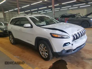 2017 Jeep Cherokee Limited with VIN 1C4PJMDS2HW544202, listed as a Copart auction lot 59942135 with 36,140 mi miles and Salvage title. Bid and sale history available at DreamBid. Image 4.