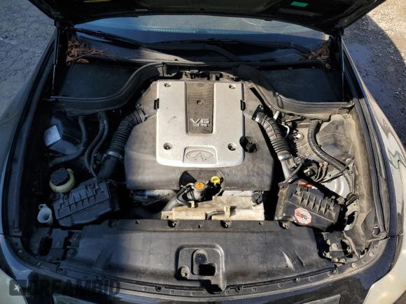2007 Infiniti G35 Journey with VIN JNKBV61E57M710214, listed as a Copart auction lot 74440784 with 226,245 mi miles and Salvage Title. Bid and sale history available at DreamBid. Image 11.