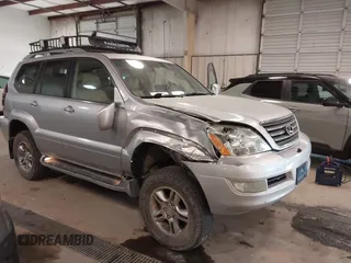 2008 Lexus GX 470 with VIN JTJBT20X980159326, listed as a IAAI auction lot 41764696 with 207,233 mi miles. Bid and sale history available at carsss.com. Image 6.