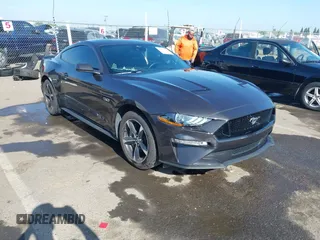 2022 Ford Mustang GT with VIN 1FA6P8CF6N5135181, listed as a IAAI auction lot 42171291 with 22,371 mi miles. Bid and sale history available at carsss.com. Image 1.