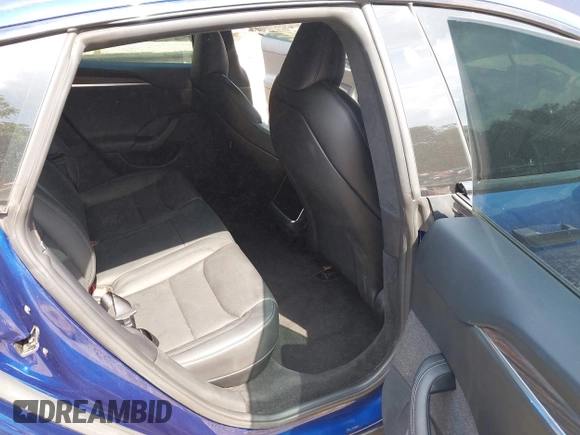 2022 Tesla Model S with VIN 5YJSA1E55NF486443, listed as a IAAI auction lot 42720110 with Not provided miles and . Bid and sale history available at DreamBid. Image 8.