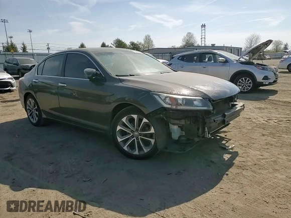 2014 Honda Accord Sedan Sport with VIN 1HGCR2F53EA105068, listed as a Copart auction lot 53440805 with 114,923 mi miles and Salvage Title. Bid and sale history available at carsss.com. Image 13.