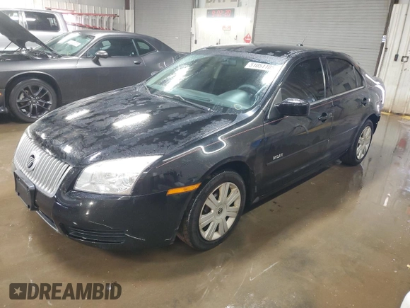 2007 Mercury Milan with VIN 3MEHM07Z37R650140, listed as a Copart auction lot 51051105 with 53,921 mi miles and Salvage Title. Bid and sale history available at carsss.com. Image 1.
