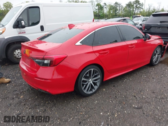 2022 Honda Civic Touring z VIN 2HGFE1F99NH316766, wystawiony jako IAAI lot #42198474 z przebiegiem 49 368 mil mil oraz . Historia ofert i sprzedaży dostępna na DreamBid. Obrazek 4.