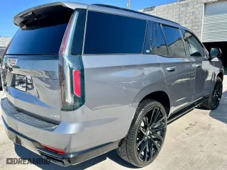 2022 Cadillac Escalade Sport with VIN 1GYS4FKL8NR177044, listed as a Copart auction lot 83387234 with 29,737 mi miles and Clean Title. Bid and sale history available at carsss.com. Image 4.