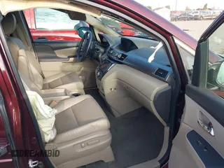 2015 Honda Odyssey Touring Elite with VIN 5FNRL5H98FB111226, listed as a IAAI auction lot 42136888 with 60,266 mi miles and . Bid and sale history available at DreamBid. Image 5.