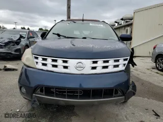 2005 Nissan Murano SE with VIN JN8AZ08W05W405139, listed as a Copart auction lot 72080964 with 233,680 mi miles and Salvage Title. Bid and sale history available at carsss.com. Image 5.