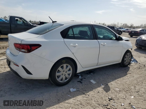 2023 Kia Rio S z VIN 3KPA24AD1PE597734, wystawiony jako Copart lot #49138195 z przebiegiem 11 796 mil mil oraz Szkoda całkowita • Salvage title. Historia ofert i sprzedaży dostępna na DreamBid. Obrazek 3.