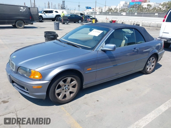 2001 BMW 3 Series 325Ci with VIN WBABS33451JY42070, listed as a IAAI auction lot 42743006 with 177,988 mi miles and . Bid and sale history available at DreamBid. Image 2.