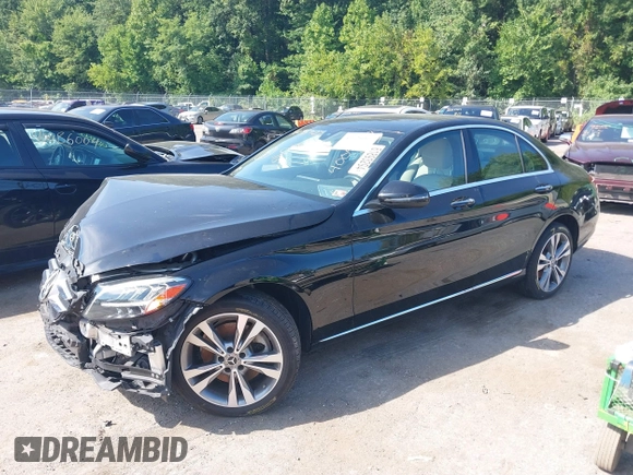 2020 Mercedes-Benz C 300 with VIN WDDWF8EB2LR527142, listed as a IAAI auction lot 40095907 with 52,082 mi miles and . Bid and sale history available at DreamBid. Image 17.