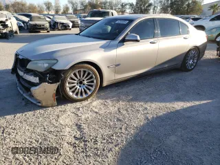 2009 BMW 7 Series 750Li with VIN WBAKB83569CY60521, listed as a Copart auction lot 82050884 with 142,788 mi miles and Salvage Title. Bid and sale history available at DreamBid. Image 1.