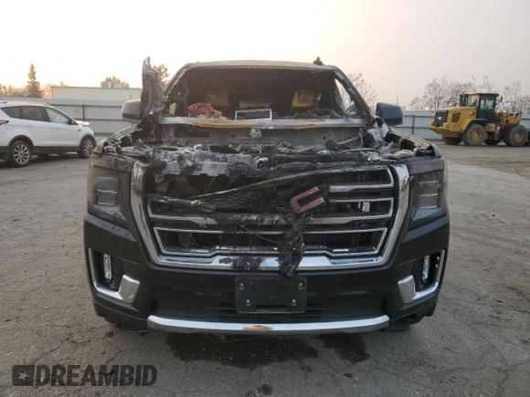 2023 GMC Yukon XL SLT with VIN 1GKS2GKT3PR253682, listed as a Copart auction lot 83268984 with 0 mi miles and Non Repairable. Bid and sale history available at carsss.com. Image 5.