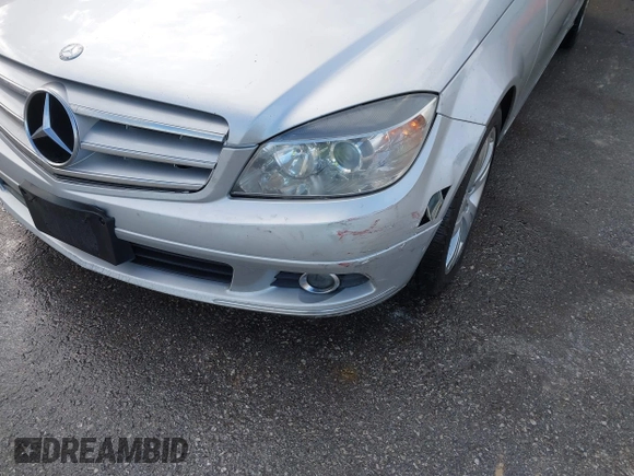 2011 Mercedes-Benz C-Class C 300 Sport with VIN WDDGF8BB1BR167613, listed as a IAAI auction lot 41643801 with 197,454 mi miles. Bid and sale history available at carsss.com. Image 6.