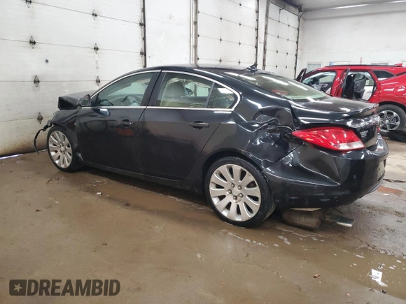 2011 Buick Regal CXL Turbo TO6 with VIN W04G05GV7B1079526, listed as a Copart auction lot 72024784 with 102,335 mi miles and Clean Title. Bid and sale history available at carsss.com. Image 2.