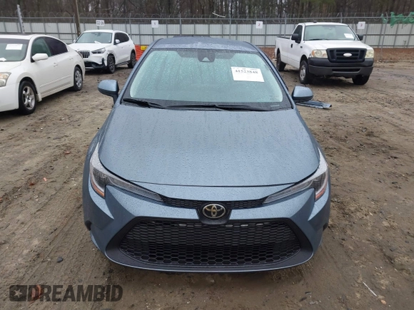 2022 Toyota Corolla LE with VIN JTDEPMAE1N3019021, listed as a IAAI auction lot 41523848 with 50,883 mi miles. Bid and sale history available at carsss.com. Image 13.