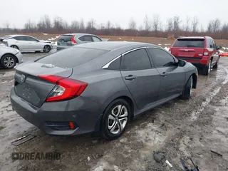 2016 Honda Civic Sedan LX with VIN 2HGFC2F54GH502713, listed as a IAAI auction lot 38807518 with 48,316 mi miles. Bid and sale history available at carsss.com. Image 4.