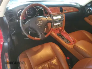 2004 Lexus SC 430 with VIN JTHFN48Y240053168, listed as a Copart auction lot 74747674 with 118,219 mi miles and Salvage Title. Bid and sale history available at DreamBid. Image 8.