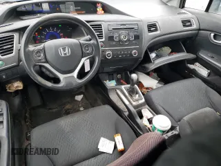 2015 Honda Civic Sedan LX with VIN 19XFB2E55FE071473, listed as a Copart auction lot 49604395 with 255,389 mi miles and Salvage Title. Bid and sale history available at carsss.com. Image 8.