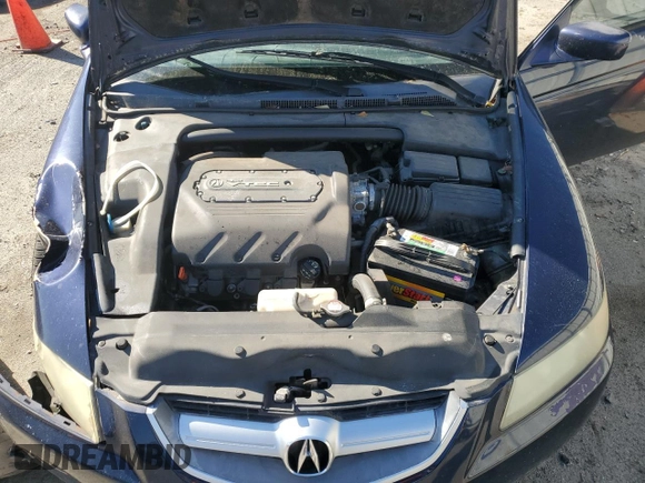 2006 Acura TL with VIN 19UUA66206A021400, listed as a Copart auction lot 55236325 with 212,985 mi miles and Salvage Title. Bid and sale history available at carsss.com. Image 11.