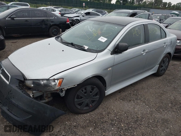 2012 Mitsubishi Lancer ES with VIN JA32U2FU7CU007607, listed as a IAAI auction lot 42576022 with Not provided miles and . Bid and sale history available at DreamBid. Image 2.