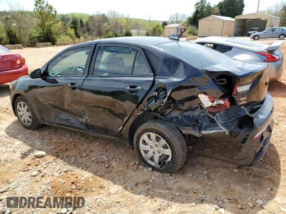 2021 Kia Rio LX with VIN 3KPA24AD4ME403225, listed as a Copart auction lot 51306675 with 42,799 mi miles and Salvage Title. Bid and sale history available at carsss.com. Image 2.